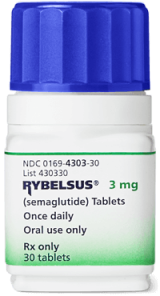 RYBELSUS® (semaglutide) 3 mg bottle